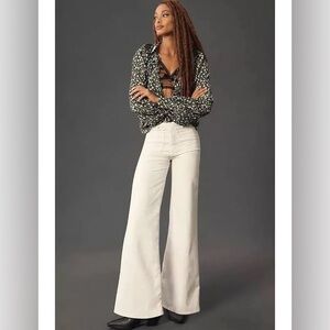 Mother Corduroy Patch Pocket Roller Skimp Jeans